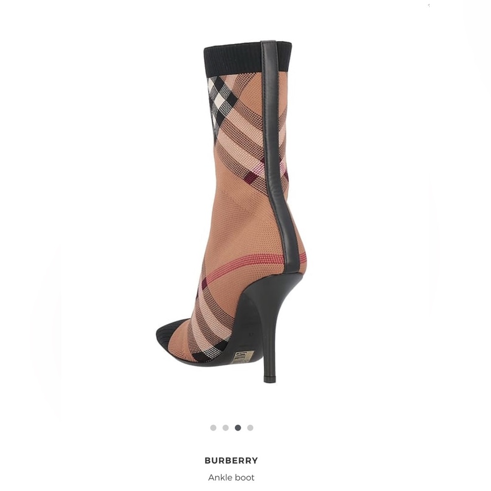 Burberry ankle sock boots